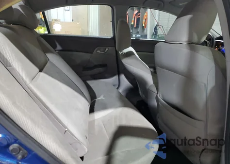 2012 Honda Civic Lx из США, поврежденный, VIN 19XFB2F57CE341345